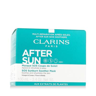 Clarins After Sun SOS Sunburn Soother Mask După plajă pentru femei 100 ml