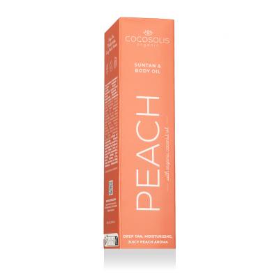 COCOSOLIS Suntan &amp; Body Oil Peach Pentru corp pentru femei 100 ml