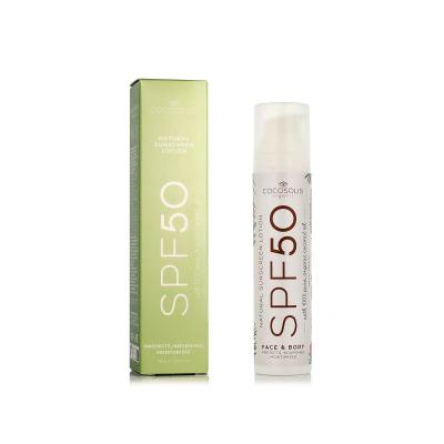 COCOSOLIS Natural Sunscreen Lotion Face &amp; Body SPF50 Pentru corp 100 ml