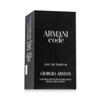 Giorgio Armani Code Apă de parfum pentru bărbați Reincarcabil 50 ml