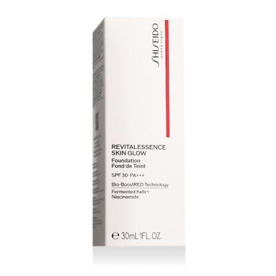 Shiseido Revitalessence Skin Glow Foundation SPF30 Fond de ten pentru femei 30 ml Nuanţă 410 Sunstone