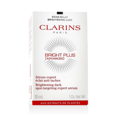 Clarins Bright Plus Advanced Brightening Dark Spot-Targeting Expert Serum Ser facial pentru femei 30 ml