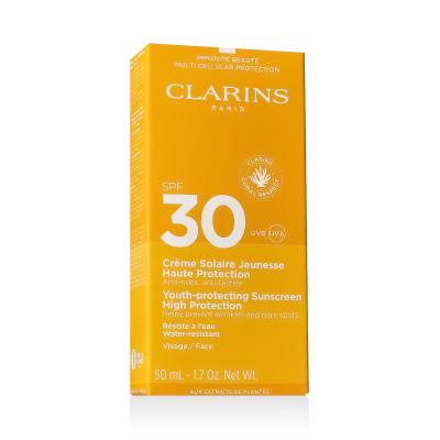 Clarins Sun Care Youth-Protecting Face Sunscreen SPF30 Pentru ten pentru femei 50 ml