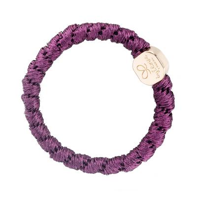 By Eloise London Gold Nugget Elastice de păr pentru femei 1 buc Nuanţă Purple