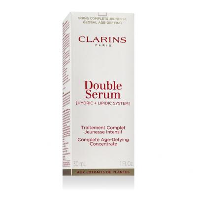 Clarins Double Serum Complete Age-Defying Concentrate Ser facial pentru femei 30 ml