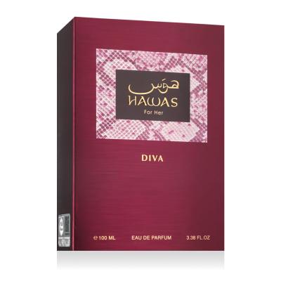 Rasasi Hawas Diva Apă de parfum pentru femei 100 ml