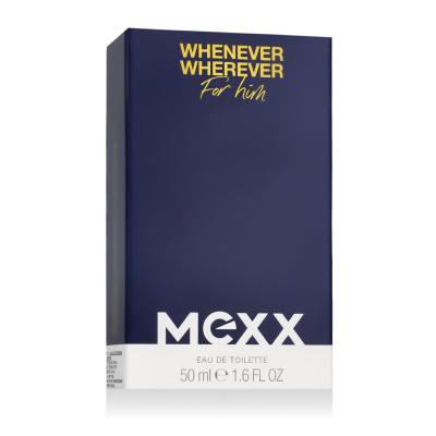 Mexx Whenever Wherever Apă de toaletă pentru bărbați 50 ml