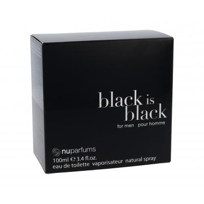 Nuparfums Black is Black Apă de toaletă pentru bărbați 100 ml