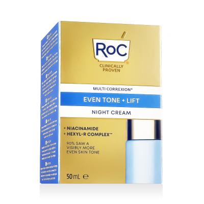 RoC Multi Correxion Even Tone + Lift Night Cream Cremă de noapte pentru femei 50 ml