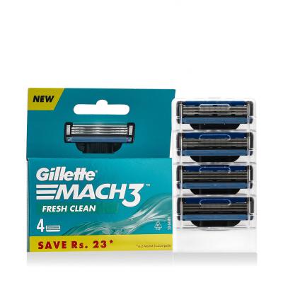 Gillette Mach3 Fresh Clean Rezerve lame pentru bărbați Set