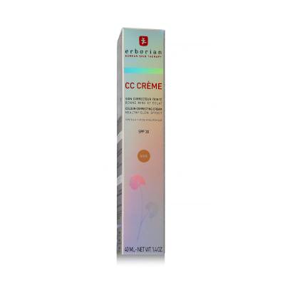 Erborian CC Crème Colour-Correcting Cream SPF30 Cremă CC pentru femei 40 ml Nuanţă Doré