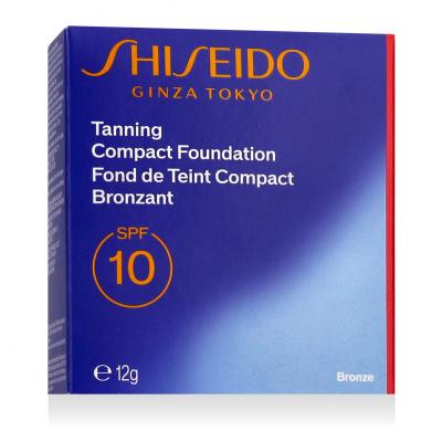 Shiseido Sun Protection Tanning Compact Foundation SPF10 Fond de ten pentru femei 12 g Nuanţă Bronze