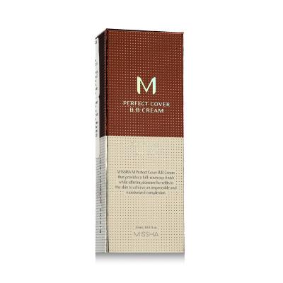 Missha M Perfect Cover BB Cream EX SPF42 Cremă BB pentru femei 20 ml Nuanţă No.25 Warm Beige