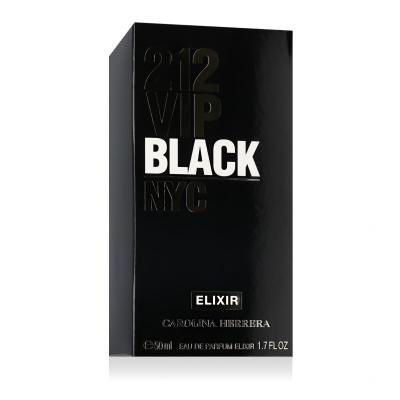 Carolina Herrera 212 VIP Men Black Elixir Apă de parfum pentru bărbați 50 ml