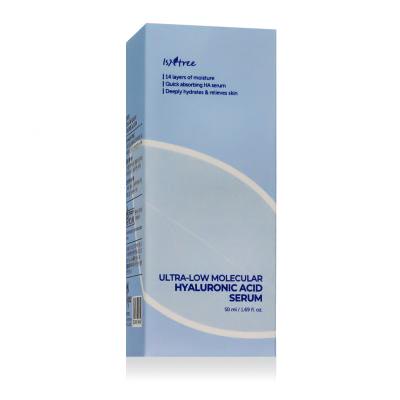 Isntree Ultra-Low Molecular Hyaluronic Acid Serum Ser facial pentru femei 50 ml