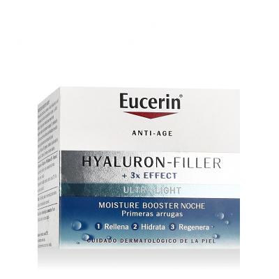 Eucerin Hyaluron-Filler + 3x Effect Moisture Booster Night Cremă de noapte pentru femei 50 ml