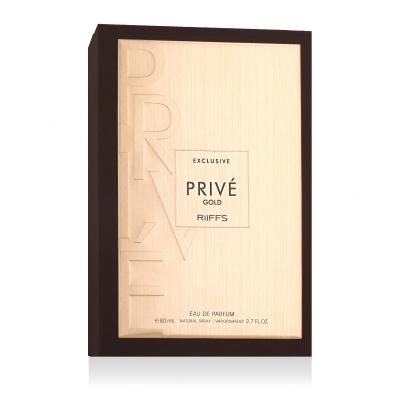 Riiffs Privé Gold Apă de parfum pentru bărbați 80 ml