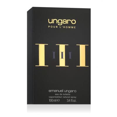 Emanuel Ungaro Pour L'Homme III Apă de toaletă pentru bărbați 100 ml