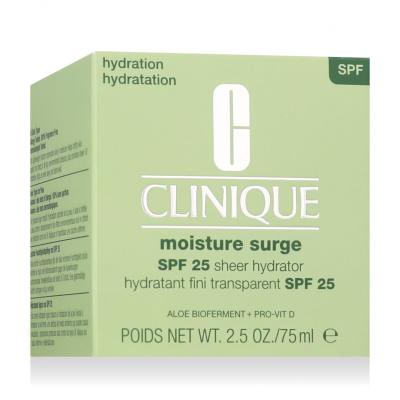 Clinique Moisture Surge Sheer Hydrator SPF25 Cremă de zi pentru femei 75 ml
