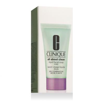 Clinique All About Clean Liquid Facial Soap Mild Săpun facial pentru femei 30 ml