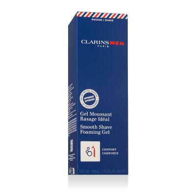 Clarins Men Smooth Shave Foaming Gel Gel de ras pentru bărbați 150 ml