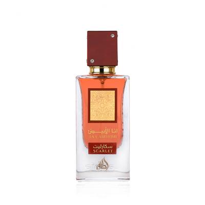 Lattafa Ana Abiyedh Scarlet Apă de parfum pentru femei 60 ml