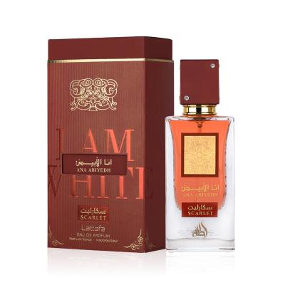Lattafa Ana Abiyedh Scarlet Apă de parfum pentru femei 60 ml