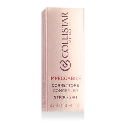Collistar Impeccable Concealer Stick Anticearcăn pentru femei 4 ml Nuanţă 1 Ivory
