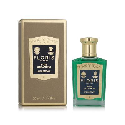 Floris Rose Geranium Bath Essence Ulei de baie pentru femei 50 ml