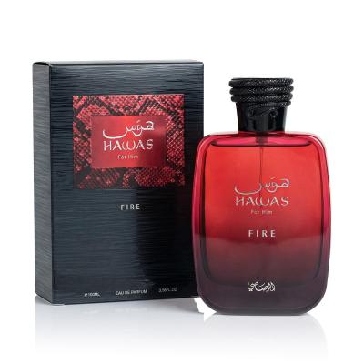 Rasasi Hawas Fire Apă de parfum pentru bărbați 100 ml