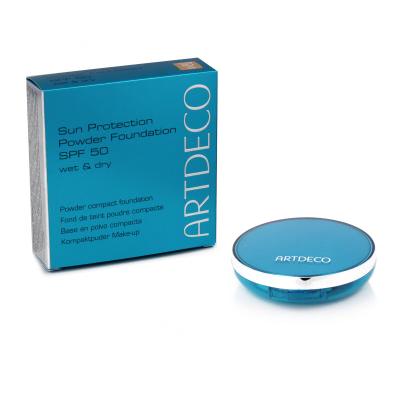 Artdeco Sun Protection Powder Foundation SPF50 Fond de ten pentru femei 9,5 g Nuanţă Neutral 20 Cool Beige
