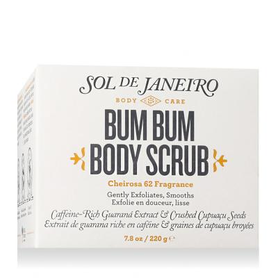 Sol De Janeiro Bum Bum Body Scrub Exfoliant de corp pentru femei 220 g