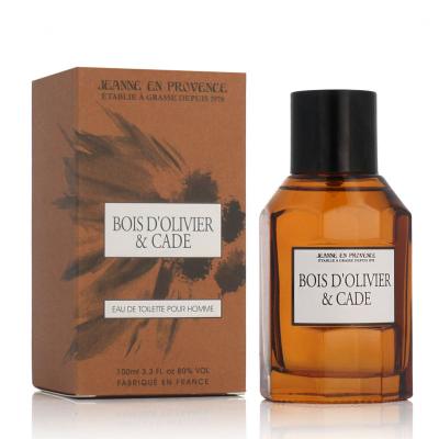 Jeanne en Provence Bois d'Oliver &amp; Cade Apă de toaletă pentru bărbați 100 ml