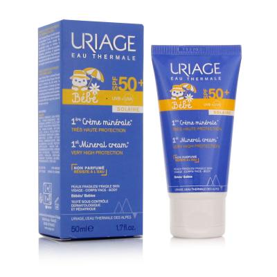 Uriage Bébé 1st Mineral Cream SPF50+ Pentru corp pentru copii 50 ml