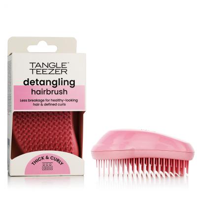 Tangle Teezer The Original Thick &amp; Curly Perii de păr pentru femei 1 buc Nuanţă Dusky Pink