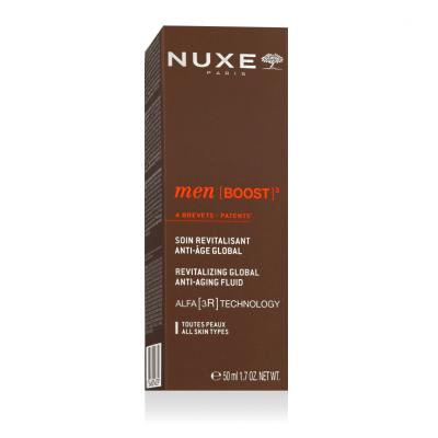 NUXE Men [BOOST]³ Revitalizing Global Anti-Aging Fluid Cremă de zi pentru bărbați 50 ml