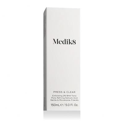 Medik8 Press &amp; Clear Exfoliating 2% BHA Tonic Loțiuni și ape termale 150 ml