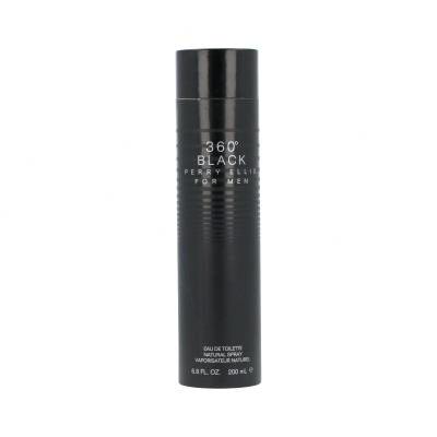 Perry Ellis 360° Black Apă de toaletă pentru bărbați 200 ml
