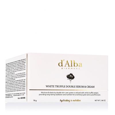 d'Alba White Truffle Double Serum &amp; Cream Cremă de zi pentru femei 70 g