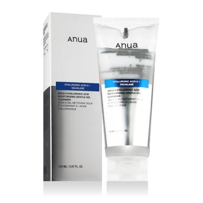 Anua Hyaluronic Acid 8 + Squalane Moisturizing Gentle Gel Cleanser Gel demachiant 150 ml