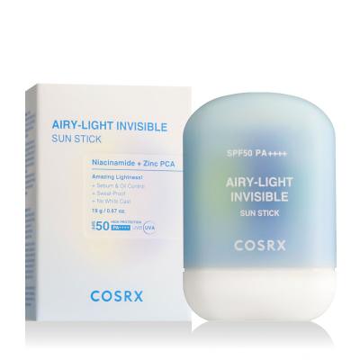 COSRX Airy-Light Invisible Sun Stick SPF50+ Pentru ten 19 g