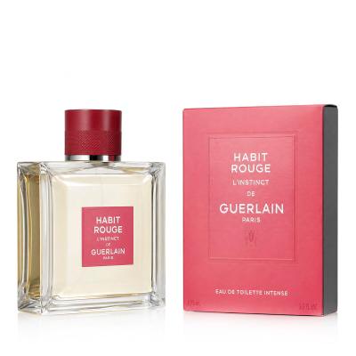 Guerlain Habit Rouge L'Instinct Apă de toaletă pentru bărbați 100 ml