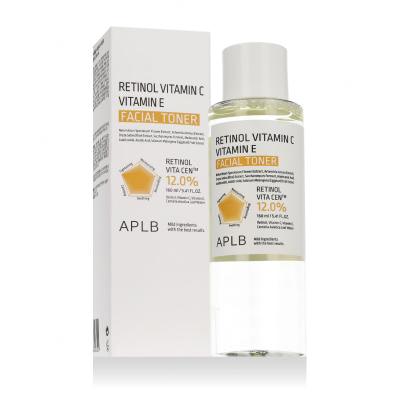 APLB Retinol Vitamin C Vitamin E Facial Toner Loțiuni și ape termale 160 ml