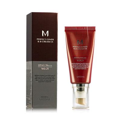 Missha M Perfect Cover BB Cream EX SPF42 Cremă BB pentru femei 50 ml Nuanţă No.21 Light Beige