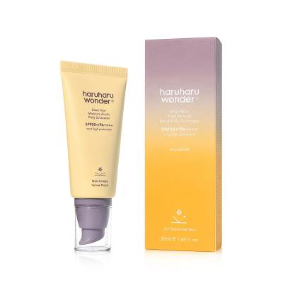 HaruHaru Wonder Black Rice Pure Mineral Relief Daily Sunscreen SPF50+ Pentru ten 50 ml