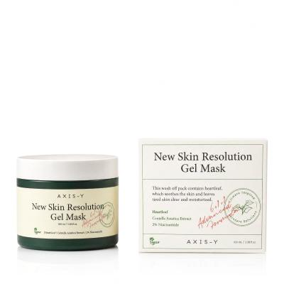 Axis-y 6+1+1 New Skin Resolution Gel Mask Mască de față 100 ml