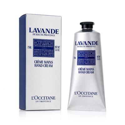 L'Occitane Lavande Blanche Perfumed Hand Cream Cremă de mâini pentru femei 75 ml