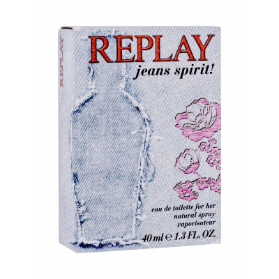 Replay Jeans Spirit! For Her Apă de toaletă pentru femei 40 ml