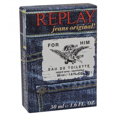 Replay Jeans Original! For Him Apă de toaletă pentru bărbați 50 ml