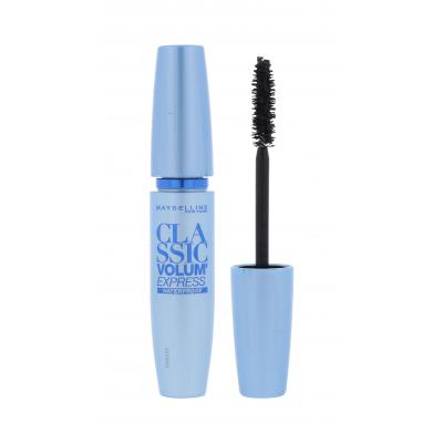 Maybelline Classic Volum' Express Waterproof Mascara pentru femei 8,5 ml Nuanţă Black